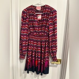kate spade rawr smocked dress